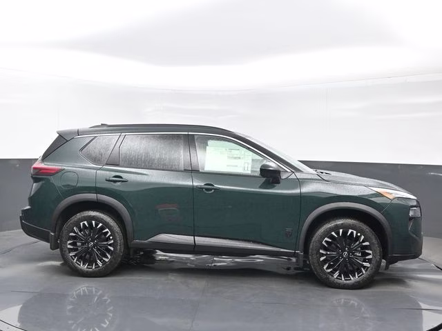 2026 Obsidian Green Nissan Rogue Dark Armor FWD SUV