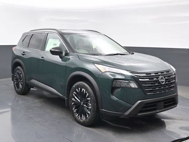 2026 Obsidian Green Nissan Rogue Dark Armor FWD SUV
