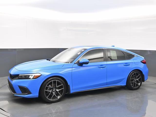 2022 Boost Blue Pearl Honda Civic Sport Touring FWD Hatchback