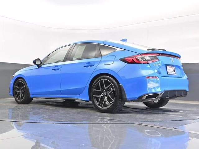 2022 Boost Blue Pearl Honda Civic Sport Touring FWD Hatchback