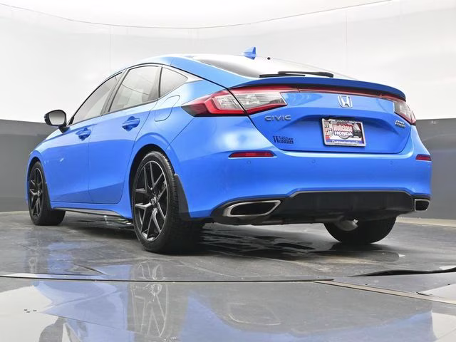 2022 Boost Blue Pearl Honda Civic Sport Touring FWD Hatchback