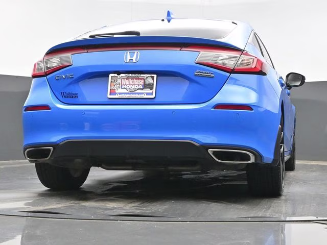 2022 Boost Blue Pearl Honda Civic Sport Touring FWD Hatchback