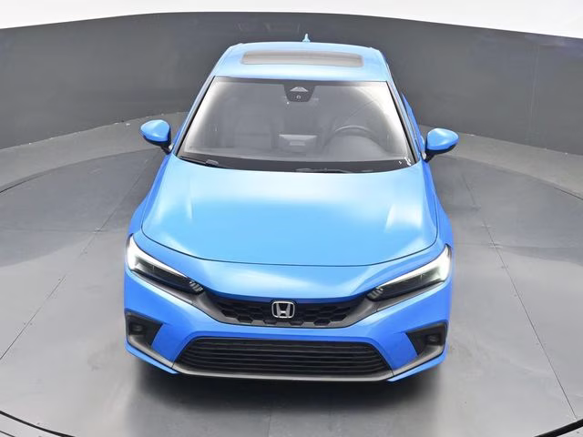 2022 Boost Blue Pearl Honda Civic Sport Touring FWD Hatchback