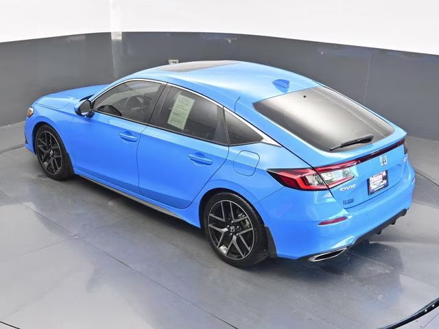 2022 Boost Blue Pearl Honda Civic Sport Touring FWD Hatchback
