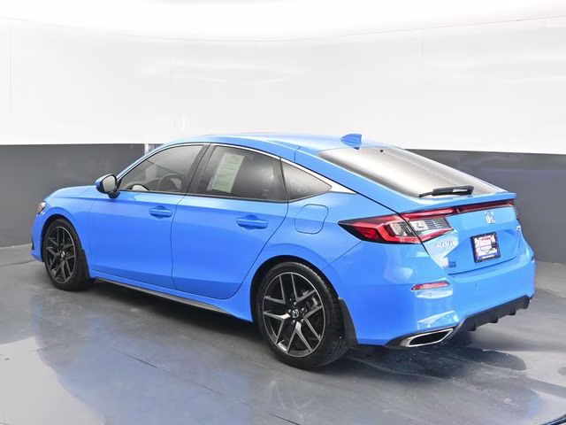 2022 Boost Blue Pearl Honda Civic Sport Touring FWD Hatchback