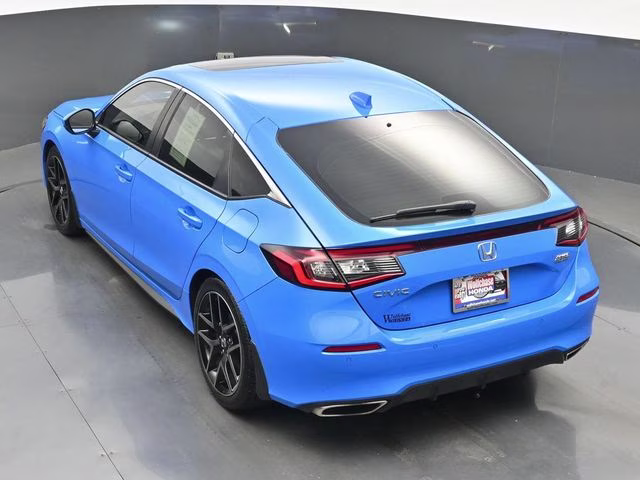 2022 Boost Blue Pearl Honda Civic Sport Touring FWD Hatchback