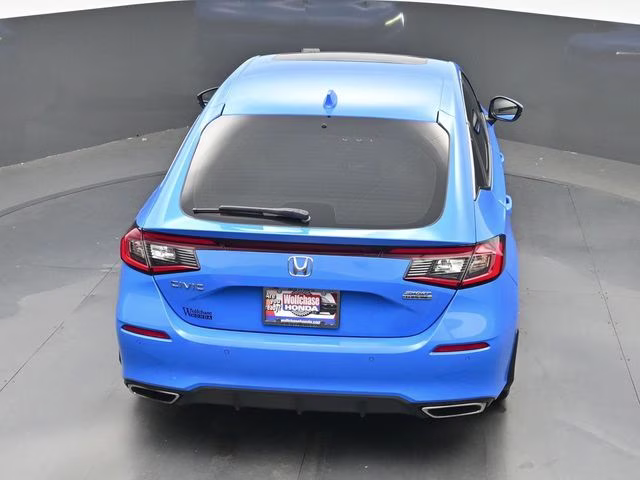 2022 Boost Blue Pearl Honda Civic Sport Touring FWD Hatchback