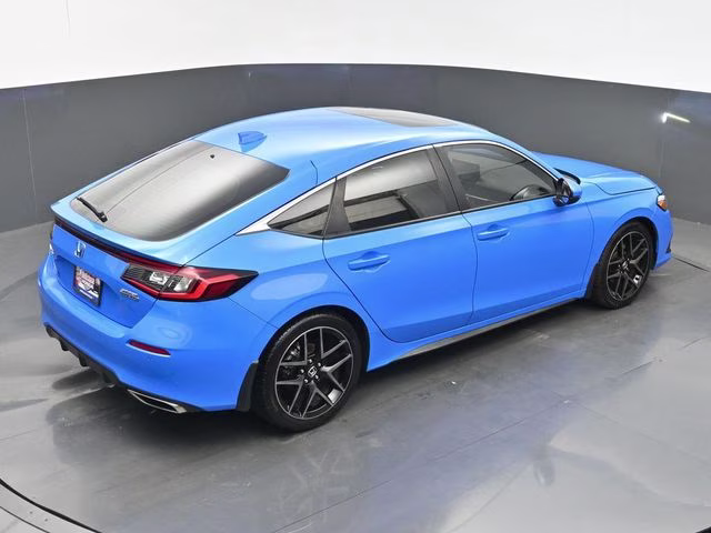 2022 Boost Blue Pearl Honda Civic Sport Touring FWD Hatchback