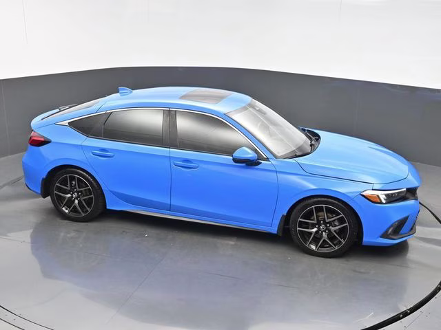 2022 Boost Blue Pearl Honda Civic Sport Touring FWD Hatchback