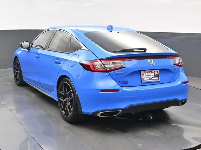 2022 Boost Blue Pearl Honda Civic Sport Touring FWD Hatchback