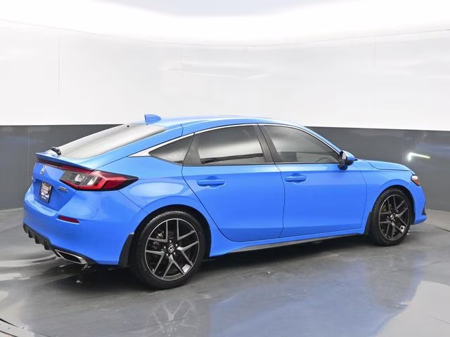 2022 Boost Blue Pearl Honda Civic Sport Touring FWD Hatchback