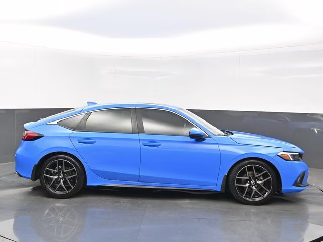 2022 Boost Blue Pearl Honda Civic Sport Touring FWD Hatchback