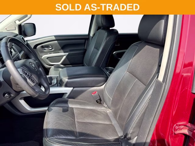 2018 Cayenne Red Nissan Titan SL 4X4 Truck