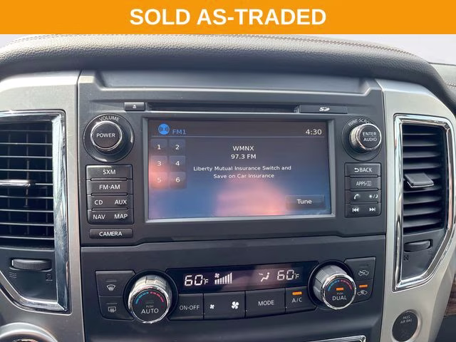 2018 Cayenne Red Nissan Titan SL 4X4 Truck