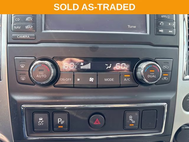 2018 Cayenne Red Nissan Titan SL 4X4 Truck