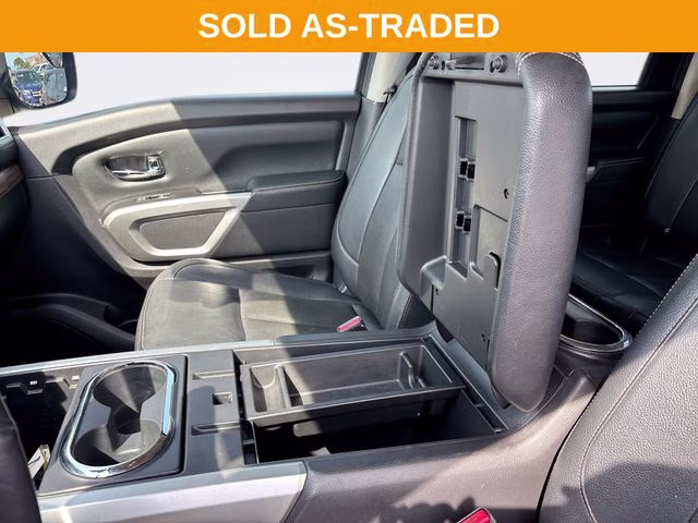 2018 Cayenne Red Nissan Titan SL 4X4 Truck