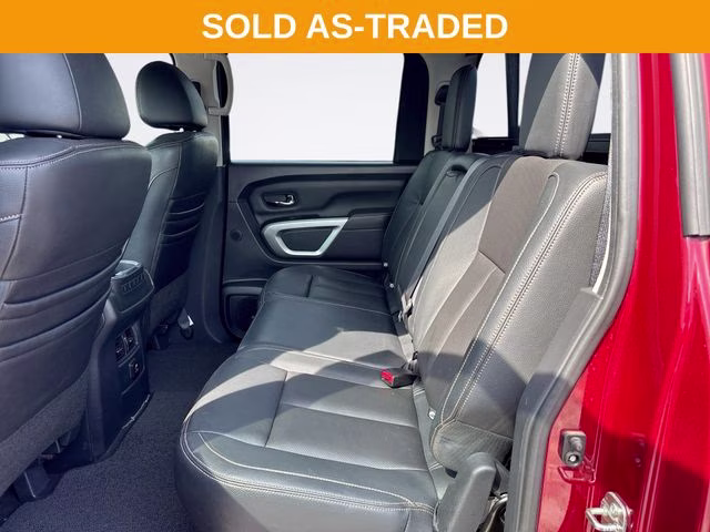 2018 Cayenne Red Nissan Titan SL 4X4 Truck
