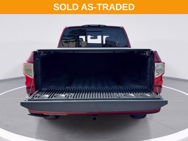 2018 Cayenne Red Nissan Titan SL 4X4 Truck