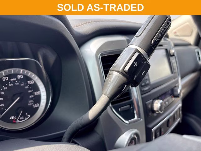 2018 Cayenne Red Nissan Titan SL 4X4 Truck