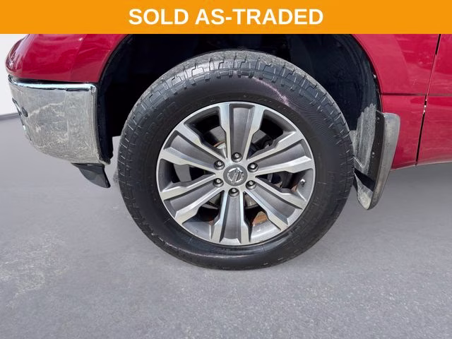2018 Cayenne Red Nissan Titan SL 4X4 Truck