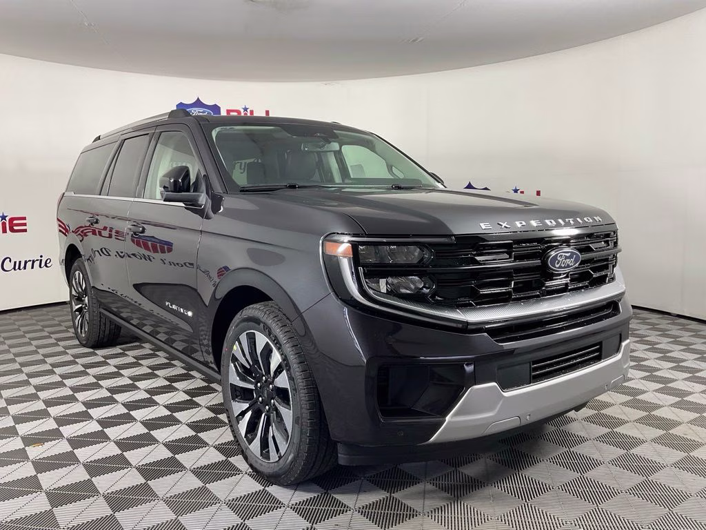 2026 Gray Metallic Ford Expedition Max Platinum 4X4 SUV