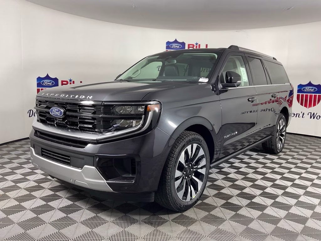 2026 Gray Metallic Ford Expedition Max Platinum 4X4 SUV