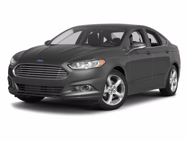 2014 Grey Ford Fusion S FWD Sedan