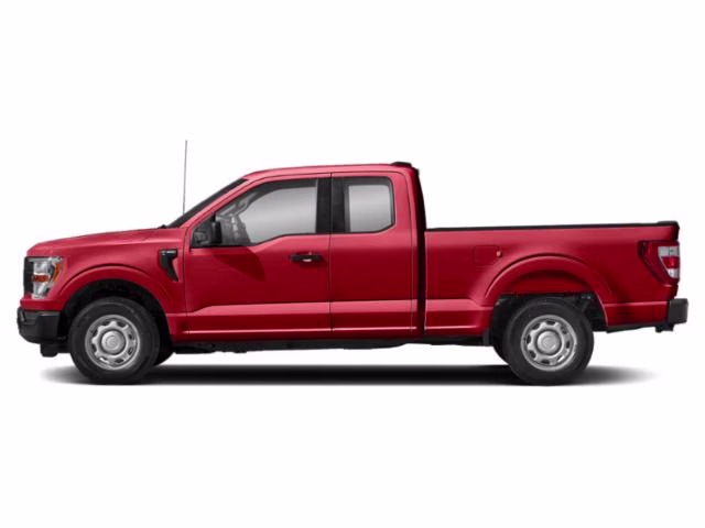 2021 Race Red Ford F-150 XL RWD Truck