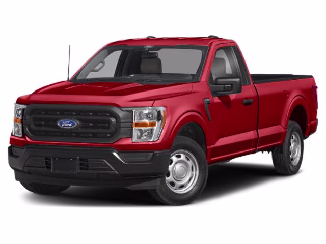 2021 Race Red Ford F-150 XL RWD Truck