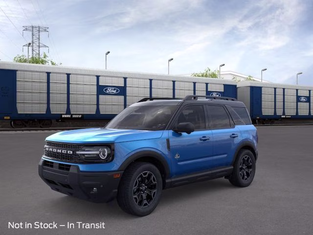 2026 Velocity Blue Metallic Ford Bronco Sport Outer Banks 4X4 SUV