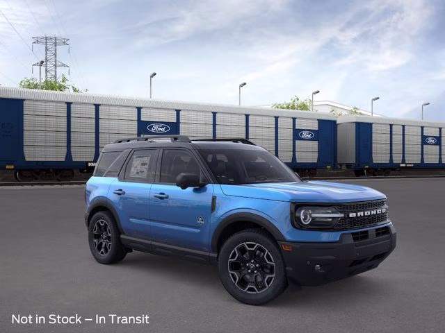 2026 Velocity Blue Metallic Ford Bronco Sport Outer Banks 4X4 SUV