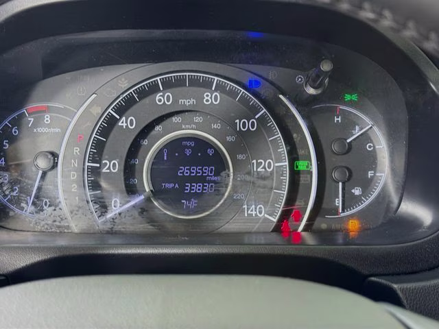 2013 Red Honda CR-V EX-L AWD SUV