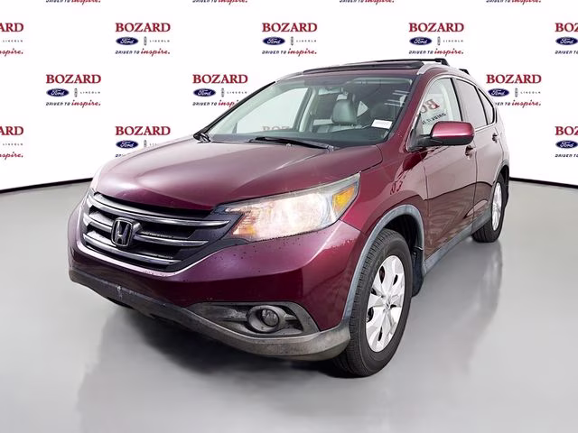 2013 Red Honda CR-V EX-L AWD SUV