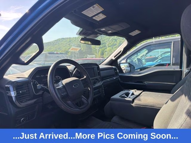2021 Blue Metallic Ford F-150 XL 4X4 Truck