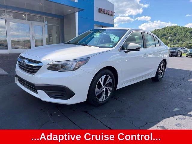 2022 Crystal White Pearl Subaru Legacy Premium AWD Sedan