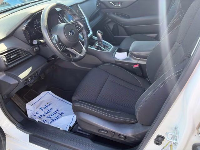 2022 Crystal White Pearl Subaru Legacy Premium AWD Sedan