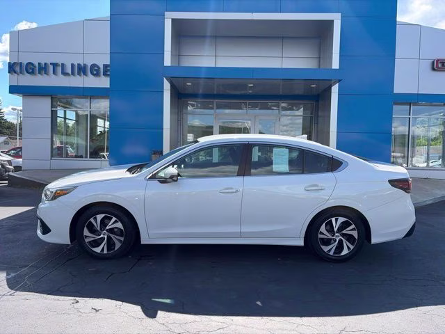 2022 Crystal White Pearl Subaru Legacy Premium AWD Sedan