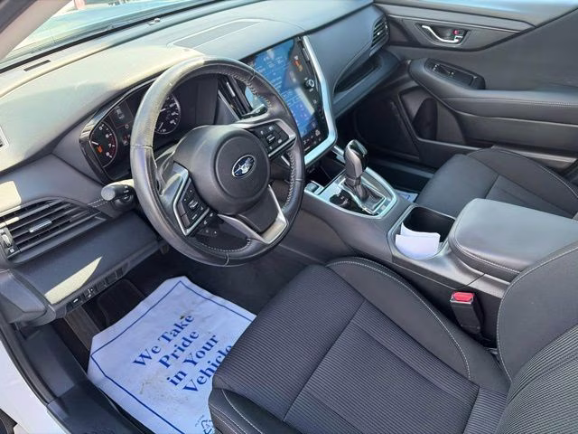 2022 Crystal White Pearl Subaru Legacy Premium AWD Sedan