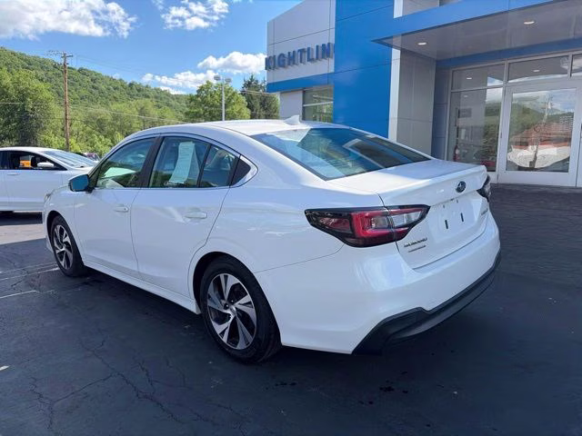 2022 Crystal White Pearl Subaru Legacy Premium AWD Sedan