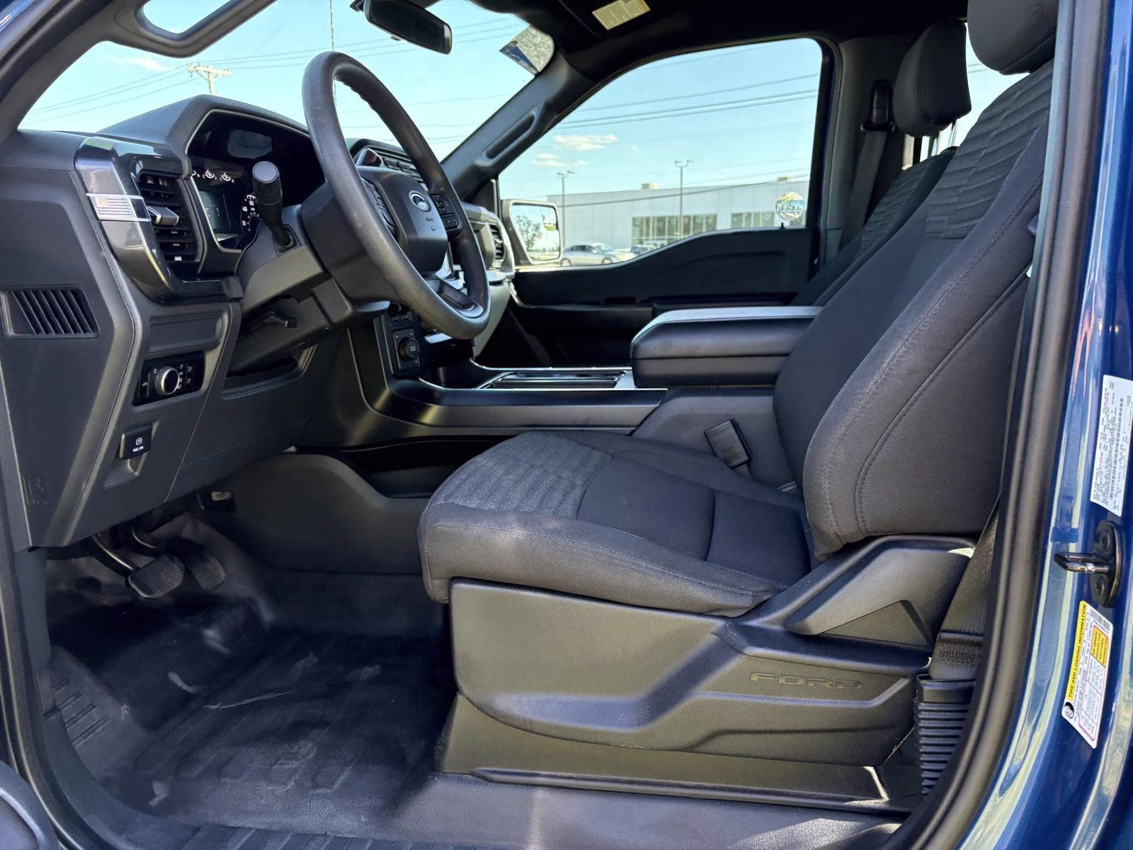 2023 Atlas Blue Ford F-150 XL 4X4 Truck