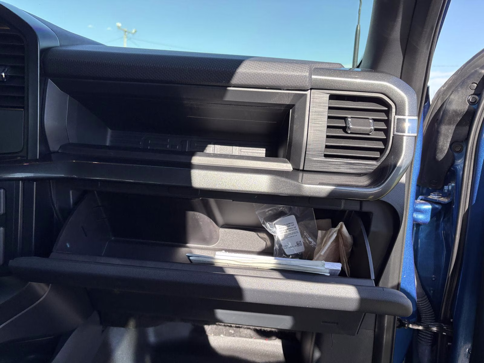 2023 Atlas Blue Ford F-150 XL 4X4 Truck
