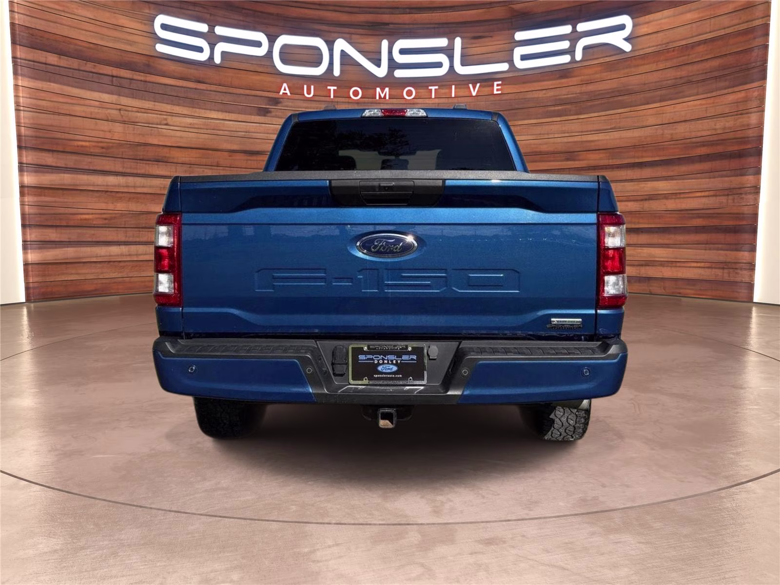 2023 Atlas Blue Ford F-150 XL 4X4 Truck