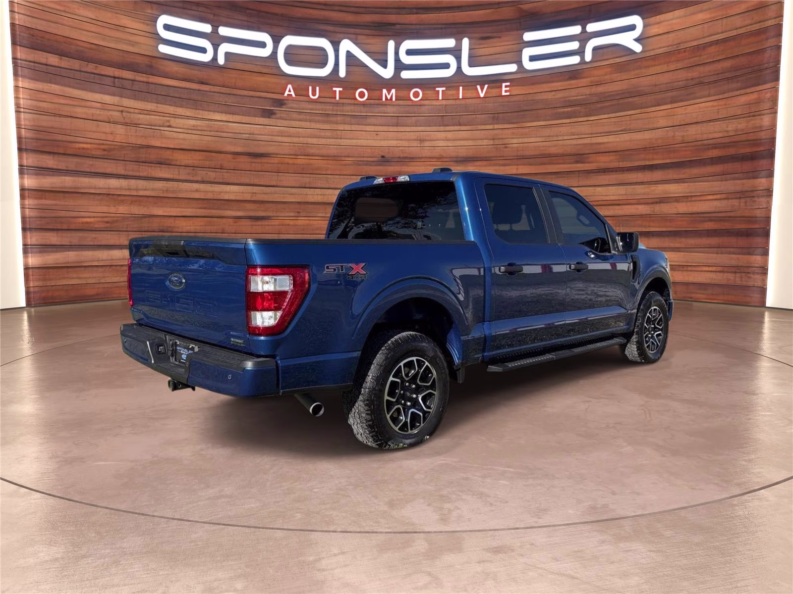 2023 Atlas Blue Ford F-150 XL 4X4 Truck