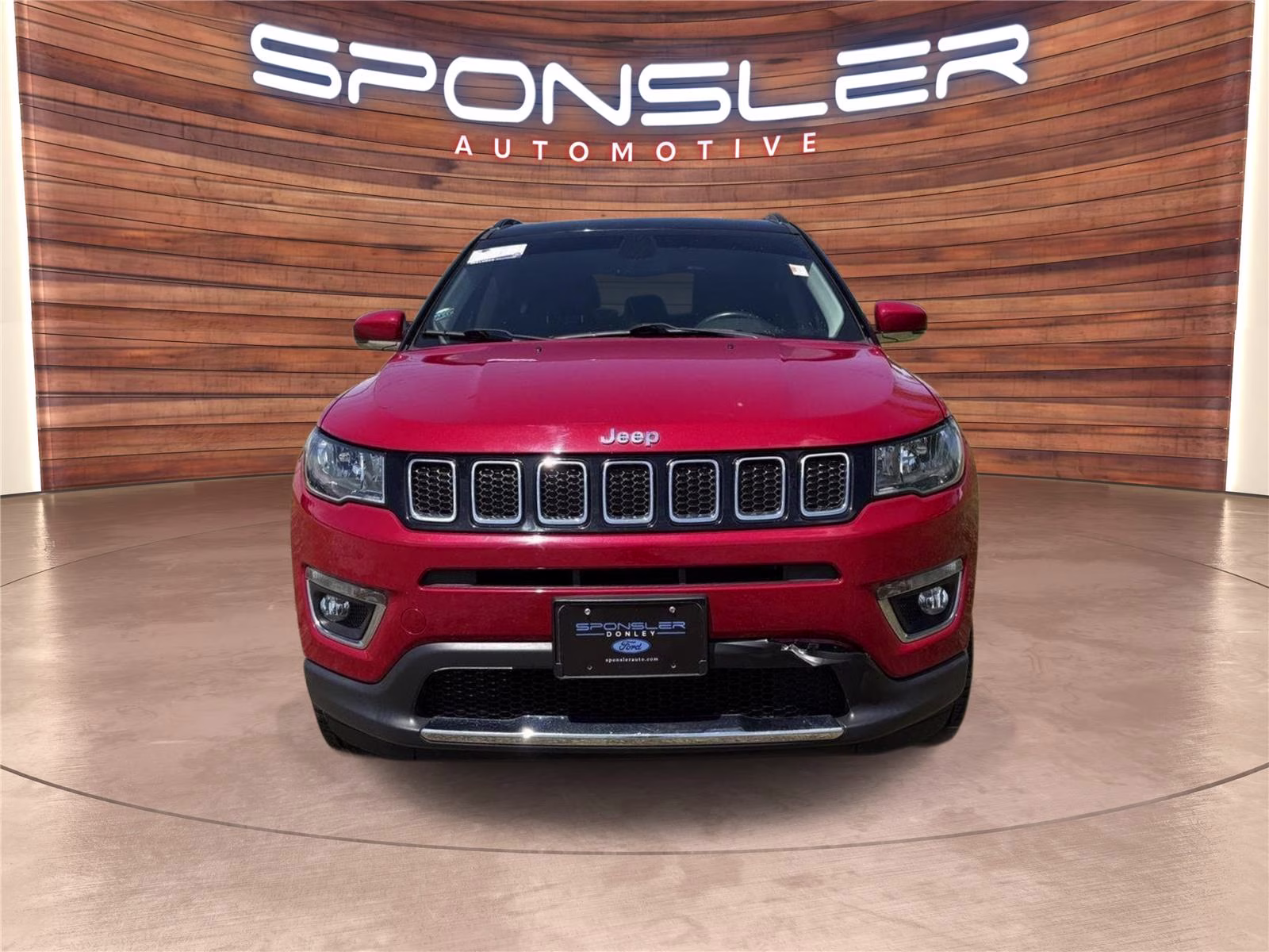 2019 Redline Pearlcoat Jeep Compass Limited 4X4 SUV