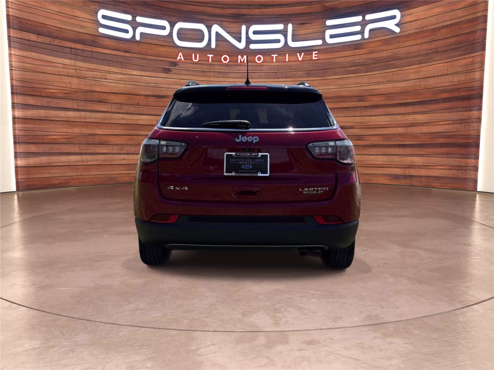 2019 Redline Pearlcoat Jeep Compass Limited 4X4 SUV