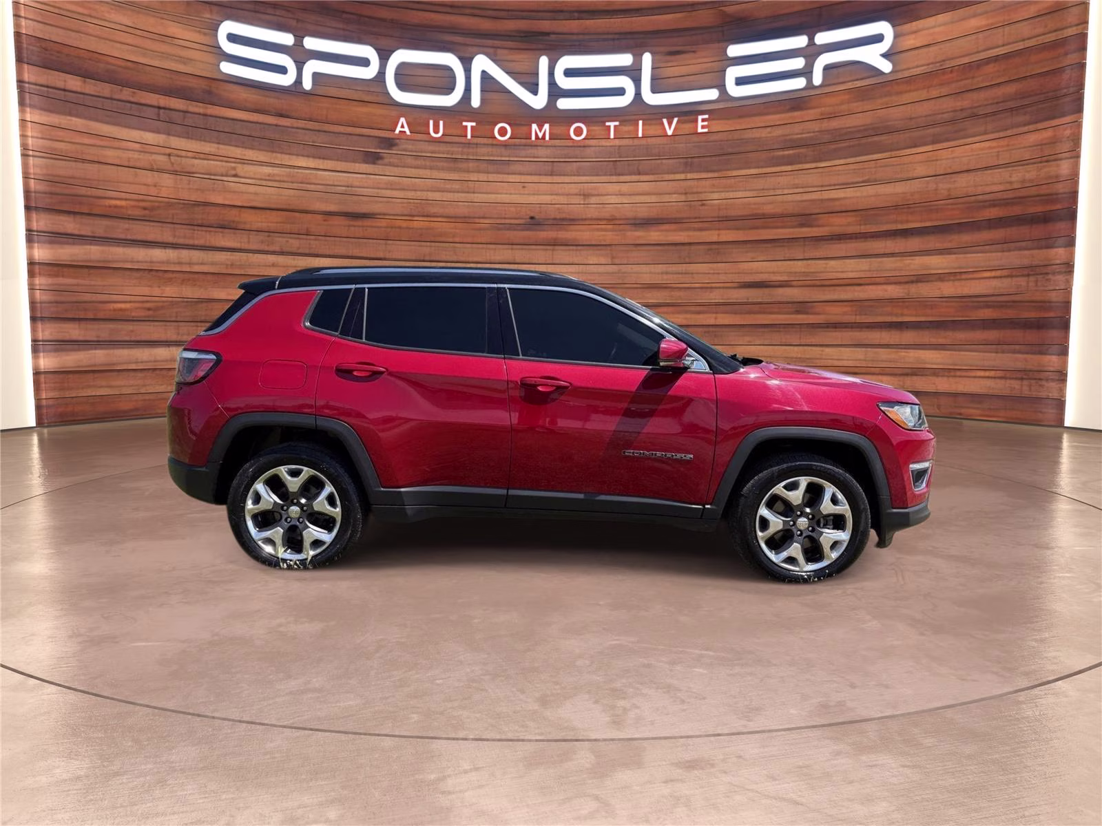 2019 Redline Pearlcoat Jeep Compass Limited 4X4 SUV