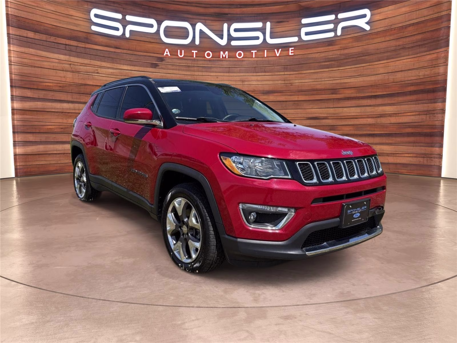 2019 Redline Pearlcoat Jeep Compass Limited 4X4 SUV