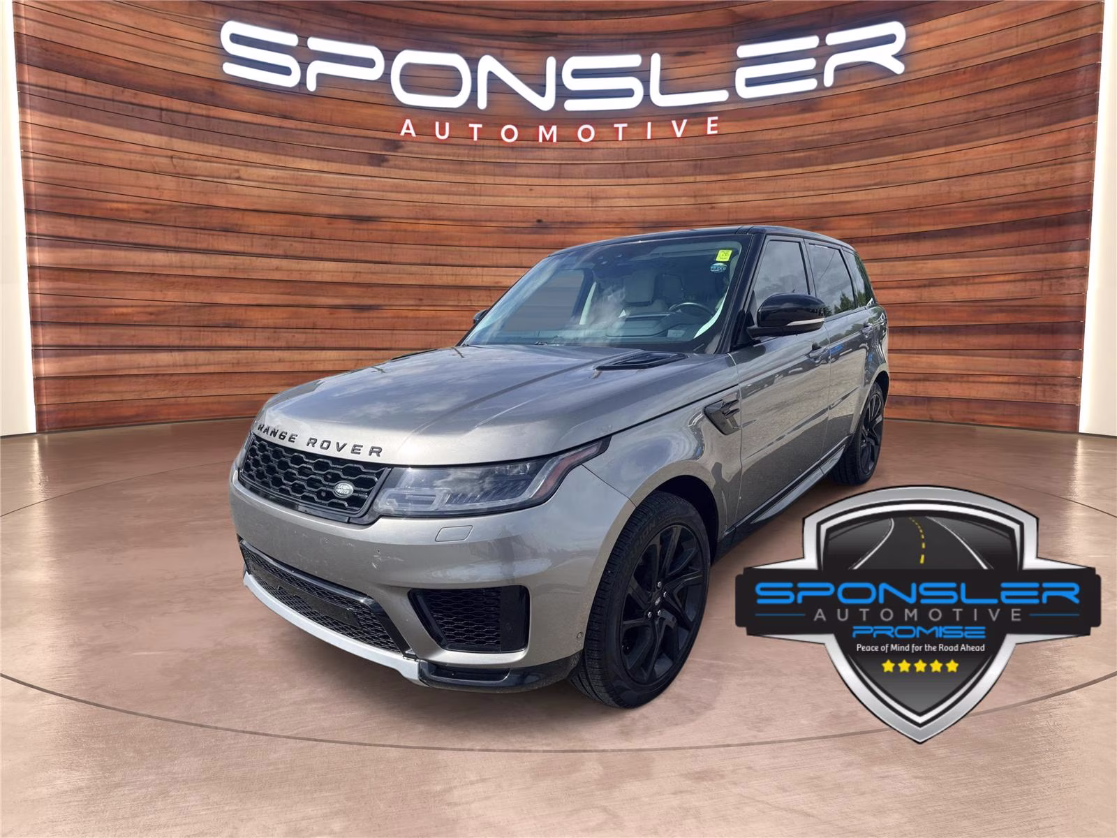 2020 Indus Silver Metallic Land Rover Range Rover Sport HSE AWD SUV