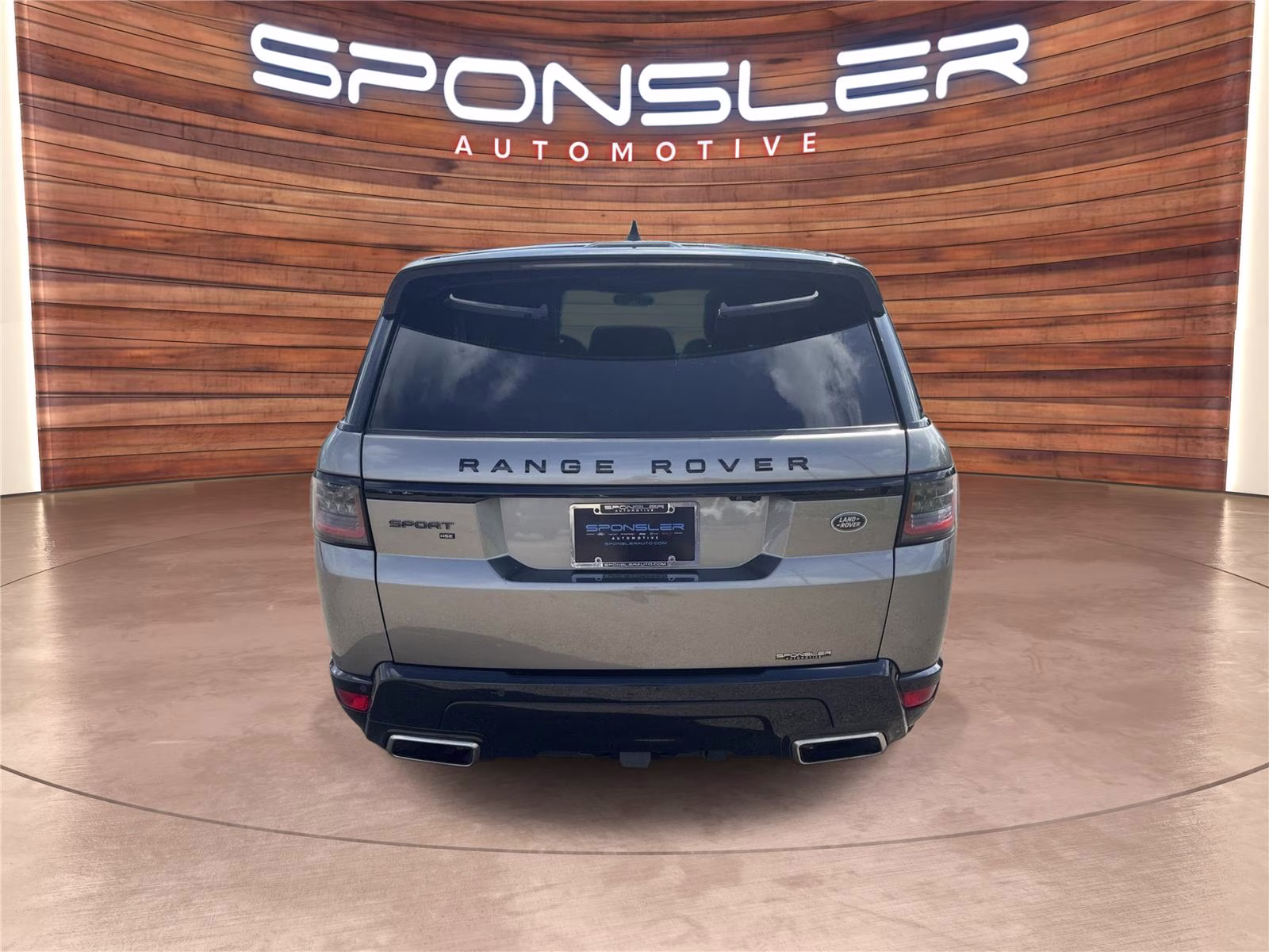 2020 Indus Silver Metallic Land Rover Range Rover Sport HSE AWD SUV