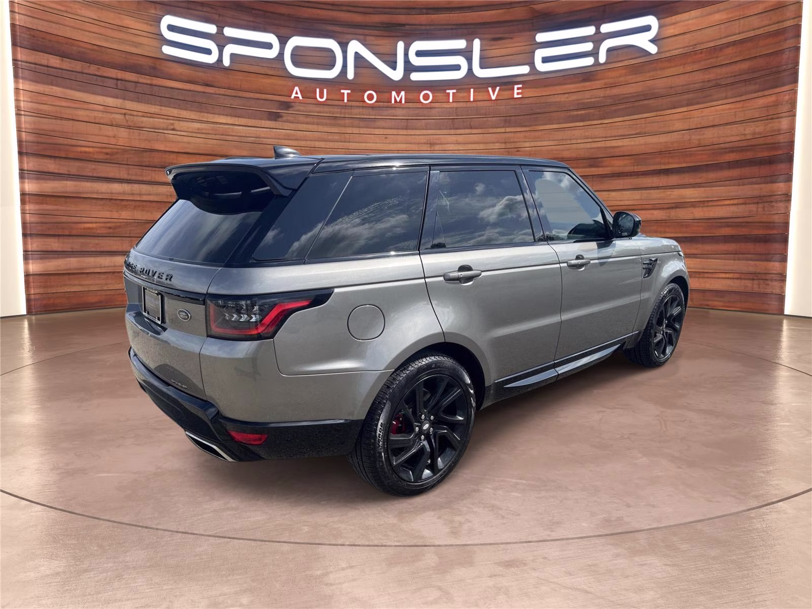 2020 Indus Silver Metallic Land Rover Range Rover Sport HSE AWD SUV